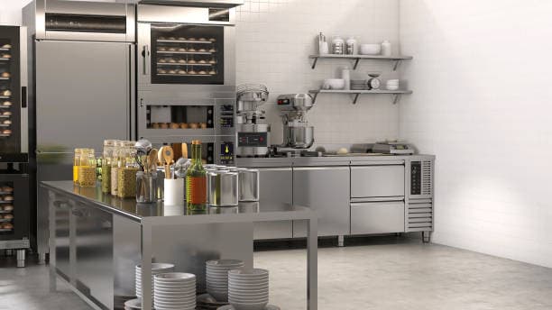 Stainless Steel Industrial Kitchen Equipments Manufacturer